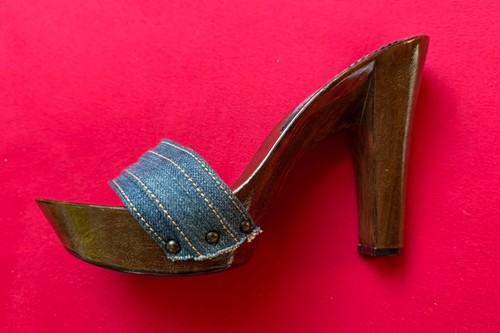 Kiara shoes sabot jeans - kiara,
