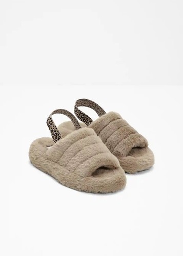Hausschuh 40 taupe - 39/40,
